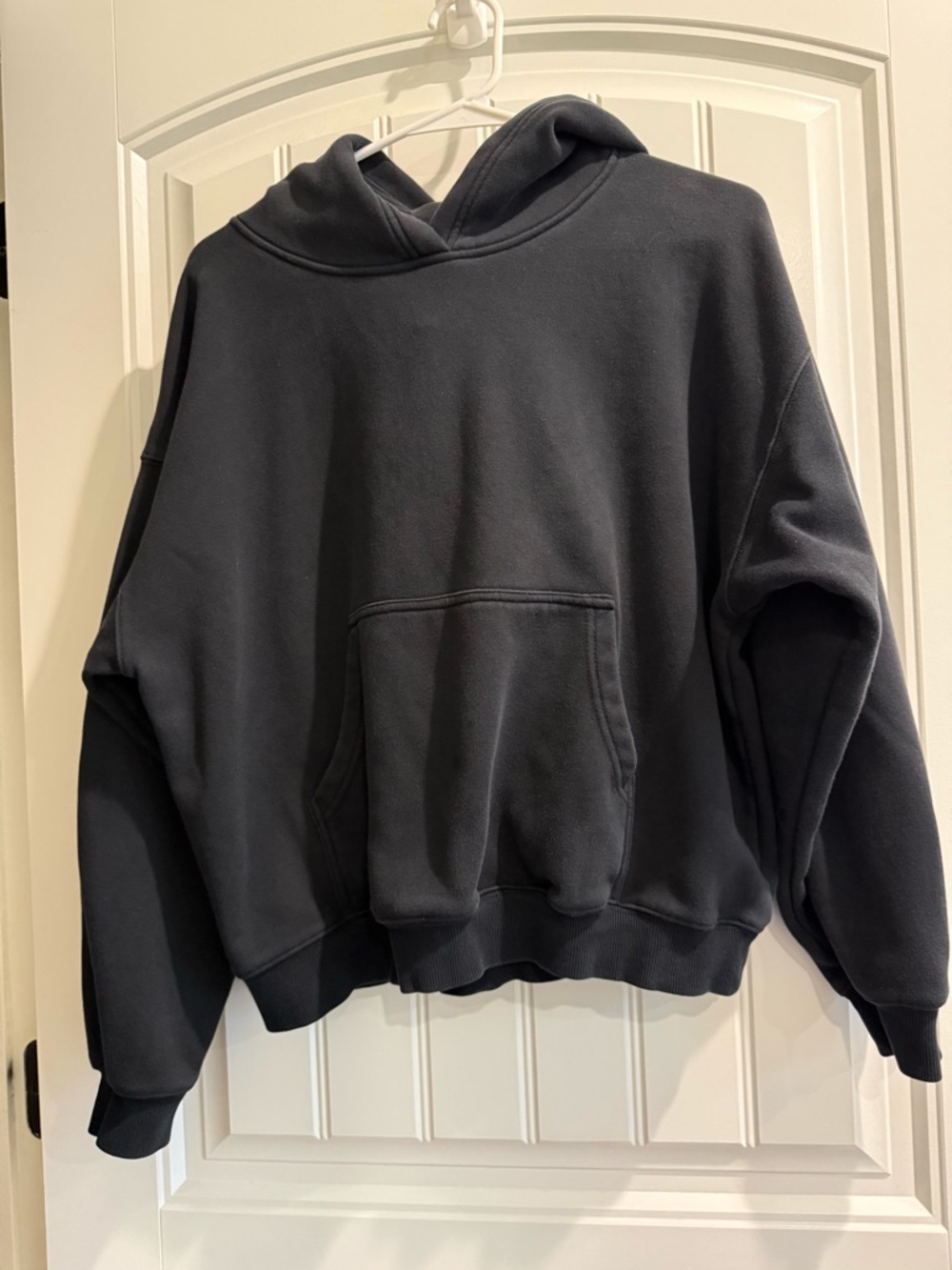 Fabletics Black Hooded Pullover